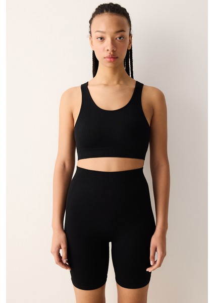 Fearless Seamless Siyah Tayt -Seren Ay Çetin Koleksiyonu modelleri