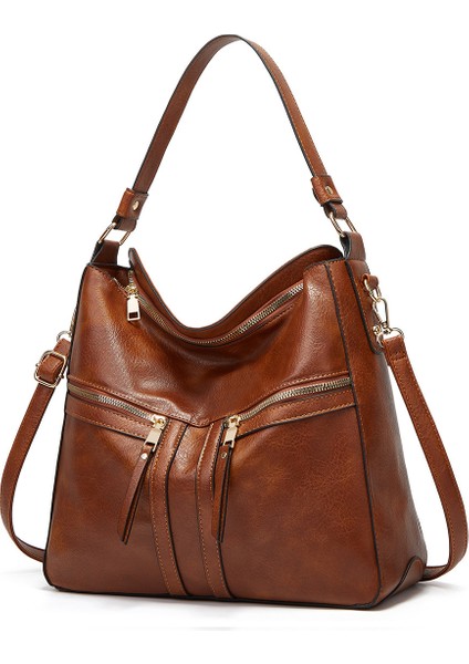 Kadın Crossbody Çanta Omuz Çantası Büyük Kapasiteli Çanta (Yurt Dışından)