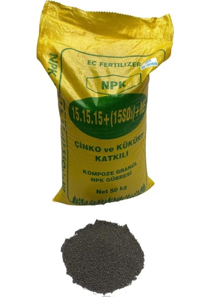 15-15-15+(15SO3)+ME Kompoze Gübre 50 kg