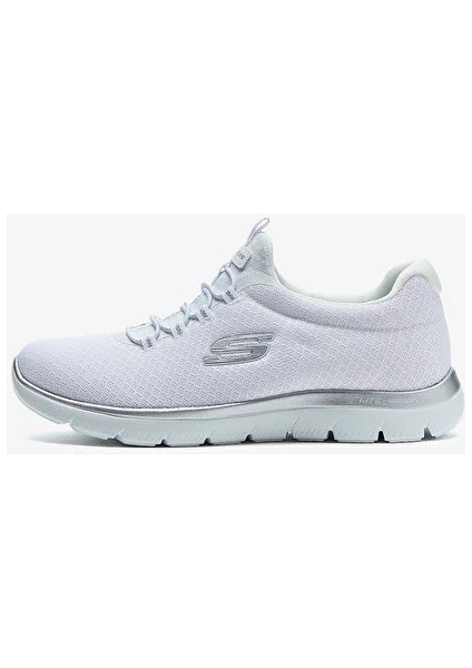 Wsl Skechers Summits Kadın Spor Ayakkabı 12980TK Beyaz/gümüş