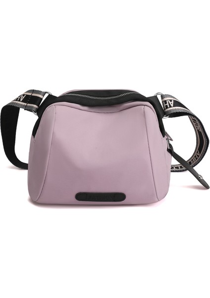 Kadın Naylon Omuzdan Askili Çanta Cep Telefonu Kabuk Çanta Büyük Kapasiteli Crossbody Çanta Mini (Yurt Dışından)