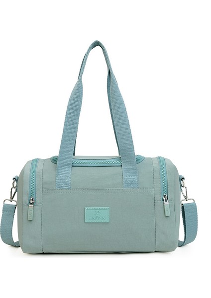 Kadın Büyük Kapasiteli Su Geçirmez Seyahat Çantası Büyük Kapasiteli Omuz Crossbody Çanta (Yurt Dışından)
