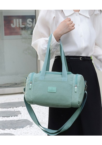Kadın Büyük Kapasiteli Su Geçirmez Seyahat Çantası Büyük Kapasiteli Omuz Crossbody Çanta (Yurt Dışından)