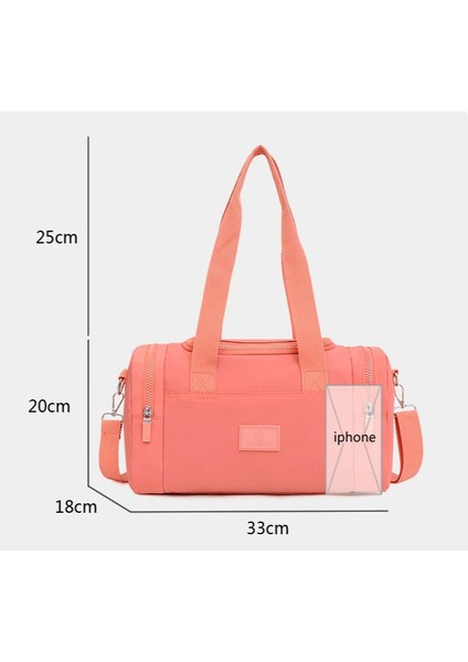 Kadın Büyük Kapasiteli Su Geçirmez Seyahat Çantası Büyük Kapasiteli Omuz Crossbody Çanta (Yurt Dışından) fırsatları