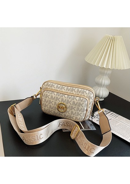High-End Kadın Çantası Crossbody Çanta 2022 Yeni Retro Moda Baskılı Kadın Göğüs Çantası Çok Yönlü Geniş Omuz Çantası (Yurt Dışından) fiyatları
