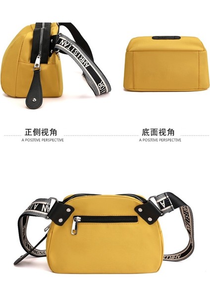 Kadın Naylon Omuzdan Askili Çanta Cep Telefonu Kabuk Çanta Büyük Kapasiteli Crossbody Çanta Mini (Yurt Dışından) modelleri