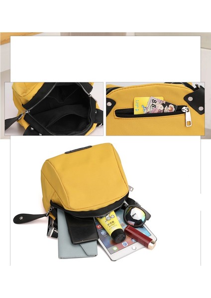 Kadın Naylon Omuzdan Askili Çanta Cep Telefonu Kabuk Çanta Büyük Kapasiteli Crossbody Çanta Mini (Yurt Dışından) fırsatları