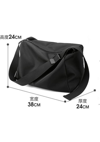 Erkek Omuz Çantası Su Geçirmez Öğrenci Spor Büyük Kapasiteli Kadın Spor Seyahat Crossbody Çanta (Yurt Dışından) fiyatları