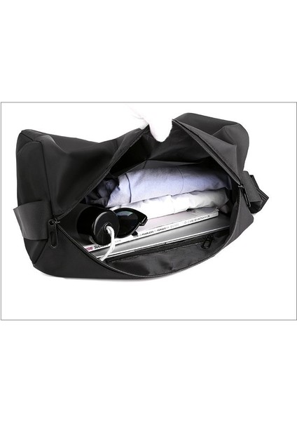 Erkek Omuz Çantası Su Geçirmez Öğrenci Spor Büyük Kapasiteli Kadın Spor Seyahat Crossbody Çanta (Yurt Dışından) fırsatları