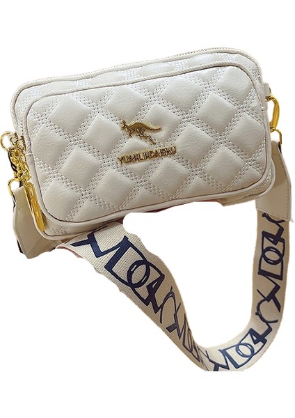 Küçük Kokulu Eşkenar Dörtgen Çanta, Çapraz Çanta, Çok Yönlü Üç Katmanlı Cep Telefonu Çantası, Küçük Kare Çanta (Yurt Dışından)