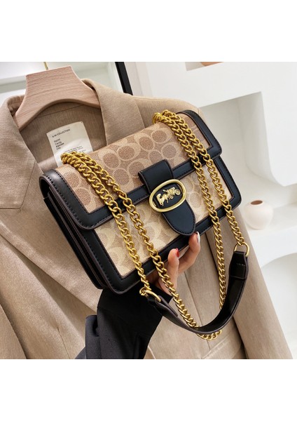 Kadınlar Için Üst Düzey Çantalar 2022 Yeni Moda Moda Retro Zincir Çanta Çok Yönlü Çapraz Askılı Omuz Çantası Küçük Kare Çanta (Yurt Dışından) fiyatları