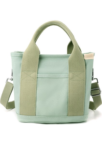 Kanvas Çanta Kadın Gündelik Büyük Kapasiteli Omuz Çapraz Askılı Çanta (Yurt Dışından)