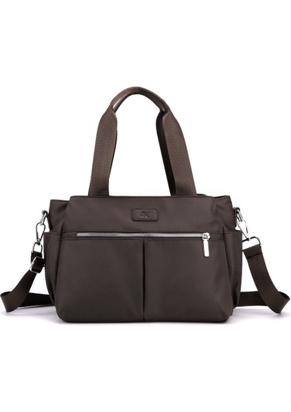 Çok Bölmeli Su Geçirmez Naylon Omuz Çantası (Yurt Dışından)