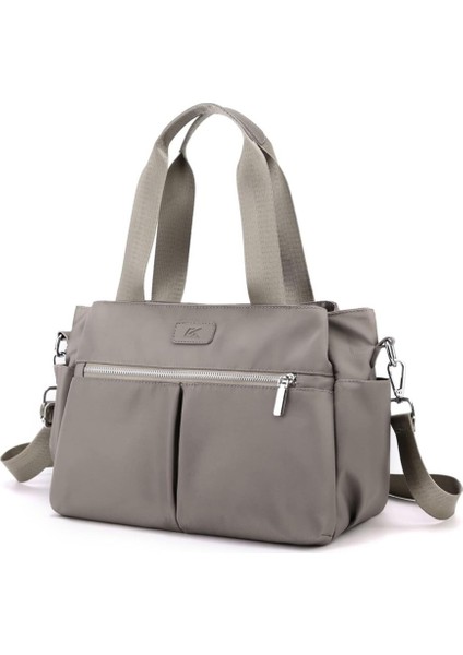 Çok Bölmeli Su Geçirmez Naylon Omuz Çantası (Yurt Dışından)