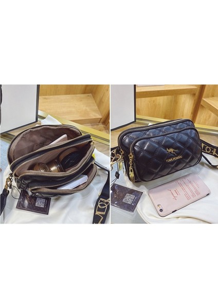 Küçük Kokulu Eşkenar Dörtgen Çanta, Çapraz Çanta, Çok Yönlü Üç Katmanlı Cep Telefonu Çantası, Küçük Kare Çanta (Yurt Dışından) fırsatları