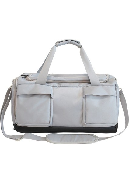 Büyük Kapasiteli Seyahat Çantası, Spor Çantası, Kuru ve Islak Ayrı Bagaj Saklama Çantası (Yurt Dışından)