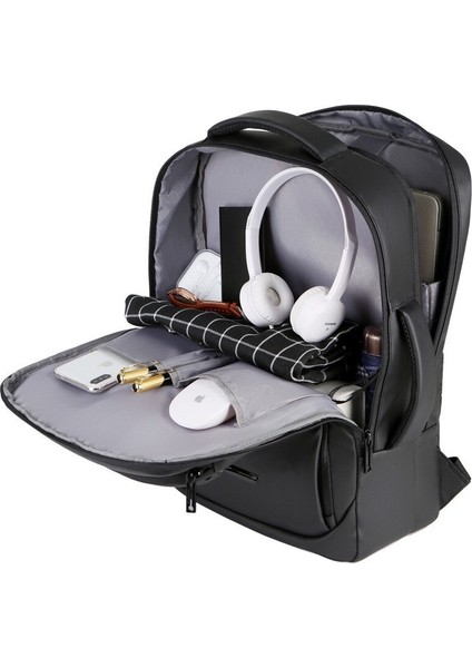 15.6 Inç Su Geçirmez Dizüstü Iş Bilgisayarı Sırt Çantası USB (Yurt Dışından) modelleri