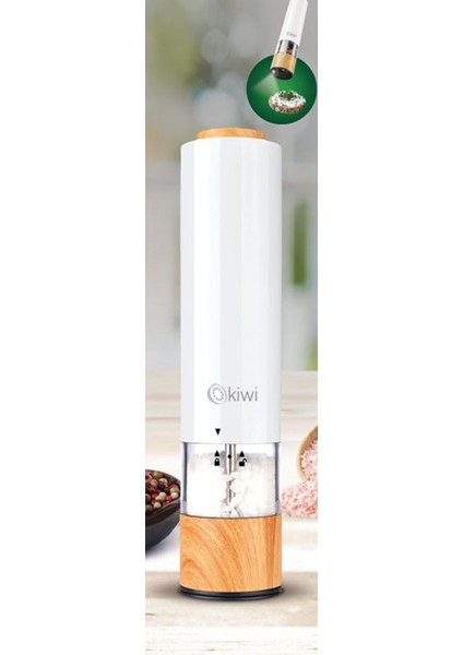 KSPG-4813 Otomatik Baharat Değirmeni -Beyaz fiyatları