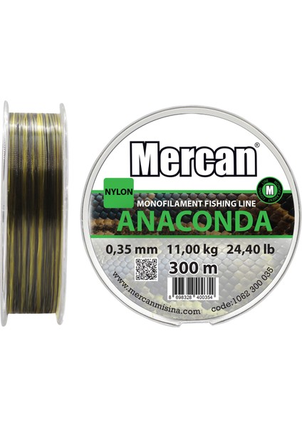 Yeşil 300 M Anaconda Makara Misina