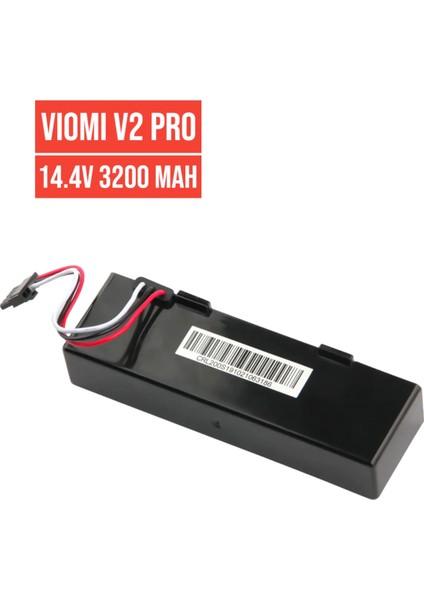 Viomi V2 Pro Uyumlu 14.4V 3200 Mah Robot Süpürge Batarya 5465V2