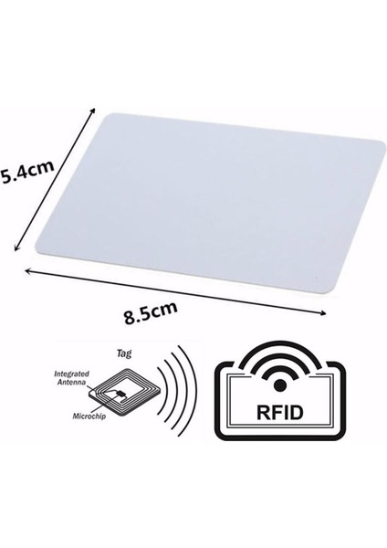 10 Adet Nfc Kart / Nfc Manyetik Kart
