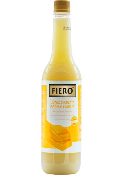 Beyaz Çikolata Aromalı Kokteyl Şurup 700 ml