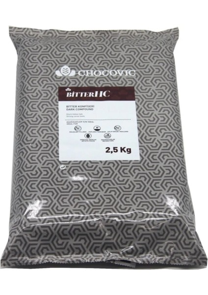 Bitter Konfiseri Çikolata 2.5 kg