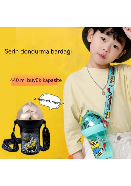 Tritan Çocuk Plastik Su Bardağı, Ilkokul Öğrencisi Kalınlaştırılmış Düşmeyi Önleyici Büyük Kapasiteli Pipet Su Bardağı (Yurt Dışından)