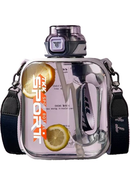 Tritan Büyük Kapasiteli Açık Spor Su Isıtıcısı/kapalı Fitness Ton Ton Kova Su Isıtıcısı/öğrenci Spor Su Bardağı (Yurt Dışından)