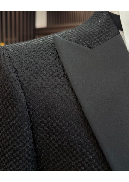 İtalyan stil slim fit ceket yelek pantolon damatlık set siyah T11635 fırsatları