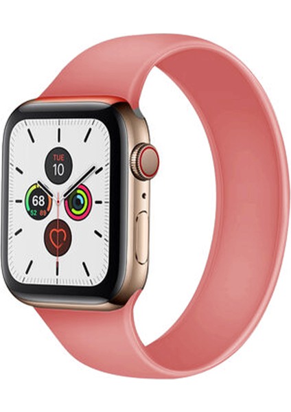 Apple Watch Seri 42/44 mm Uyumlu Silikon Kordon