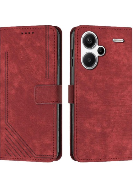 Uyumlu Xiaomi Redmi Not 13 Pro Artı Cüzdan Durumda (Yurt Dışından)