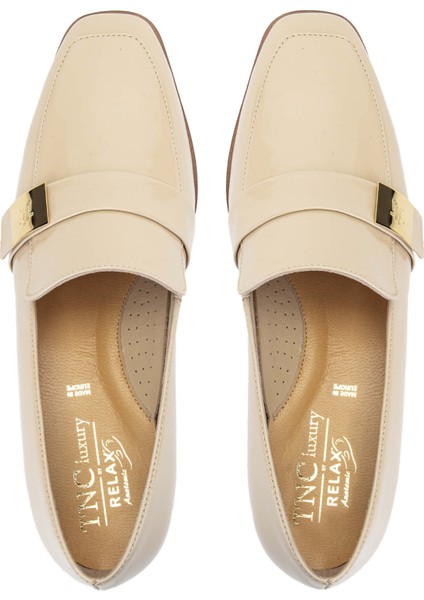 Kadın Deri Comfort Bej Rugan Ayakkabı 611 27031-03 Bn Ayk Y24 fırsatları