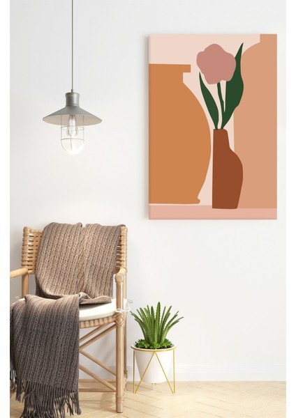 Kanvas Vazo Modern Tablo 0196