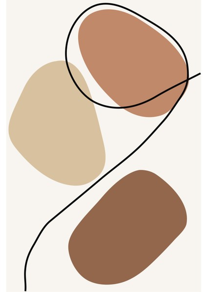 Kanvas Toprak Modern Tablo 0203