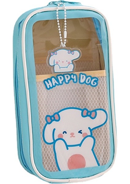 Ivy Stationery Şeffaf Büyük Kapasiteli Öğrenci Kalem Kutusu - Kahverengi (Yurt Dışından)