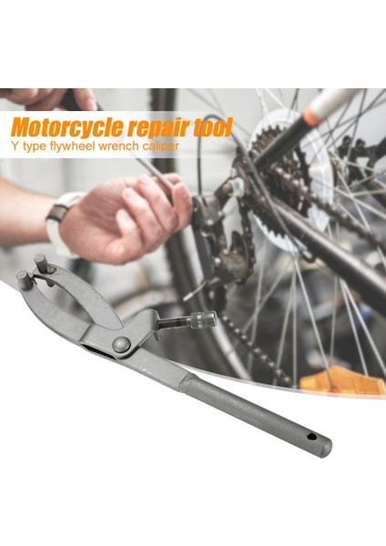 Tang Alışveriş Y Tipi Volan Anahtarı Scooter Kayışlı Kasnak Manyetik Sabitleme Klipsi Volan Kaliper Sürtünme (Yurt Dışından)