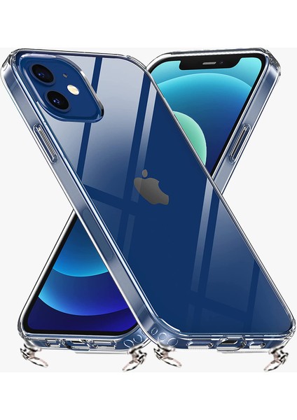 iPhone 14 Plus Uyumlu Şeffaf Askılı Telefon Kılıf modelleri