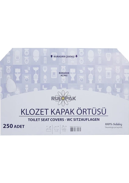 R-2613 Klozet Kapak Örtüsü 250 adet