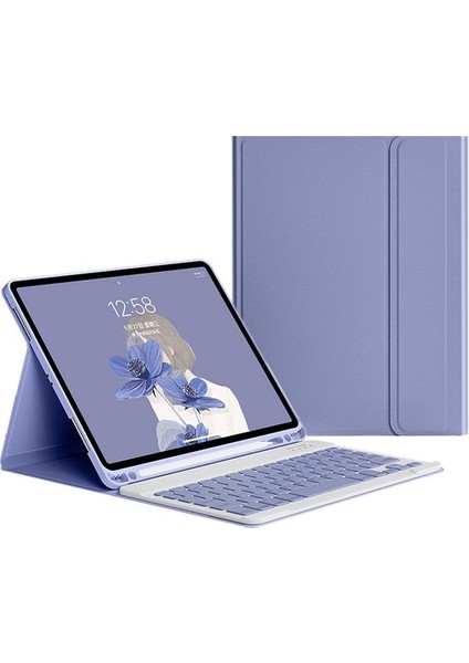 Ipad 10.2 Inç Için Klavyeli Kılıf-Siyah (Yurt Dışından)