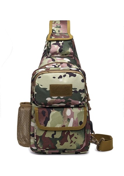 Single Strap Crossbody Bag: Tactical Chest Bag (Yurt Dışından)