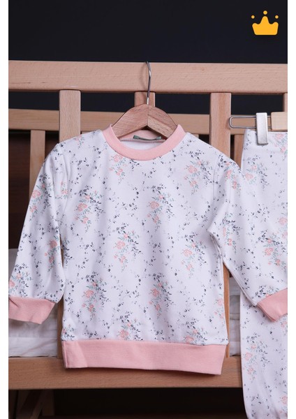 Babyhola 1-6 Yaş Unisex Kız Erkek Çocuk Pijama Takımı Ev Giyim Eşofman Takımı