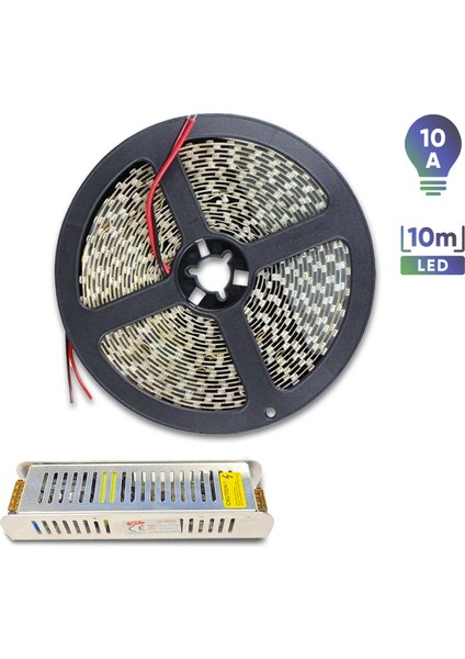 Ycl 10M Günışığı Şerit LED 10A Adaptör