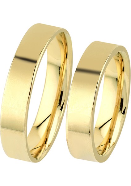 4.5mm Kibrit Çöpü Altın Alyans