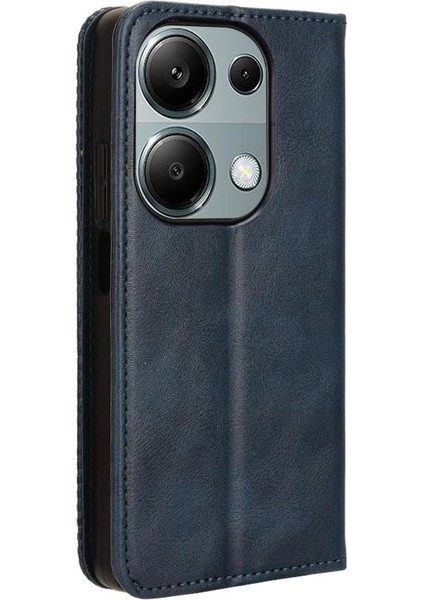 Xiaomi Redmi Not 13 Pro 4g Manyetik Pu Deri Telefon Kılıfı (Yurt Dışından)