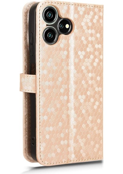 Zte Blade V50 Akıllı Manyetik Toka Geometrik Desen Deri Telefon Kılıfı (Yurt Dışından) fırsatları