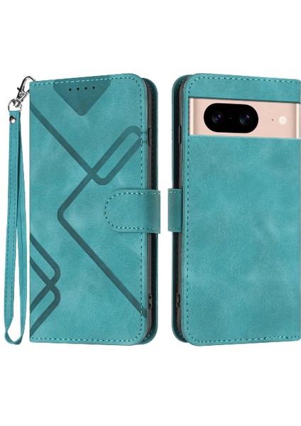 Standı Google Piksel 8A Pu Deri Telefon Kılıfı (Yurt Dışından)