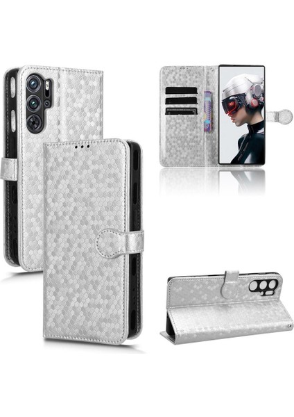 Nubia Kırmızı Sihirli 9 Pro/pro Artı Geometrik Desen Deri Telefon Kılıfı (Yurt Dışından) indirimleri