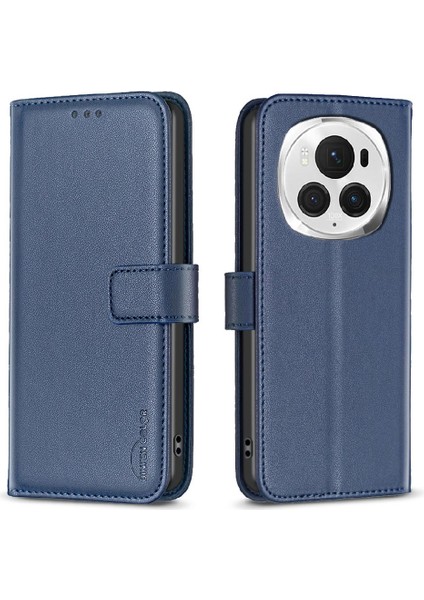 Onur Magic6 Pro Çok Renkli Deri Telefon Kılıfı (Yurt Dışından)