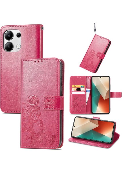 Xiaomi Redmi Not 13 4g Dört Yapraklı Yonca Telefon Kılıfı (Yurt Dışından)